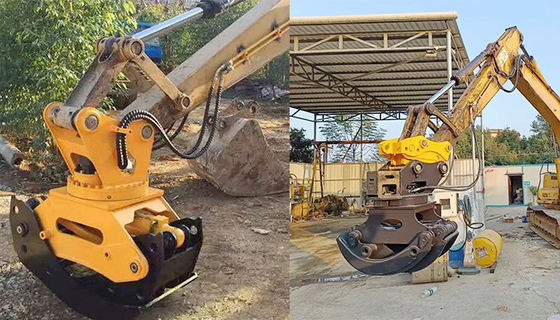 Services OEM fournis : Grappin hydraulique à rotation à 360 degrés avec 2 vérins