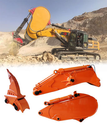 Excavateur lourd bras de bec d'aigle pour l'excavation de schiste et l'efficacité de rupture de roche