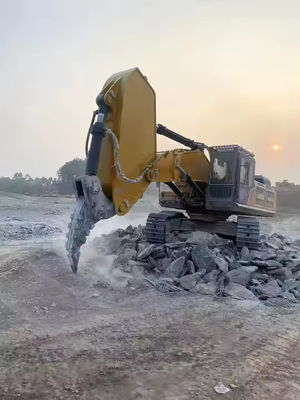 Excavateur de la roche de bras pour une puissance maximale dans les projets de creusement de roches