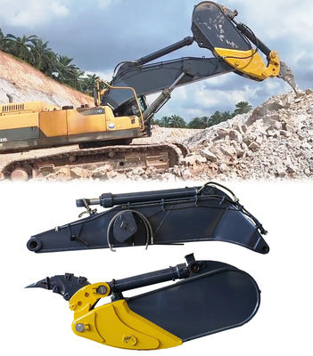 Excavateur à rampe pour creuser et augmenter la productivité
