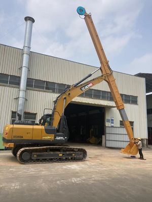 travaux de fondation profonde hydraulique bras télescopique excavateur bâton télescopique