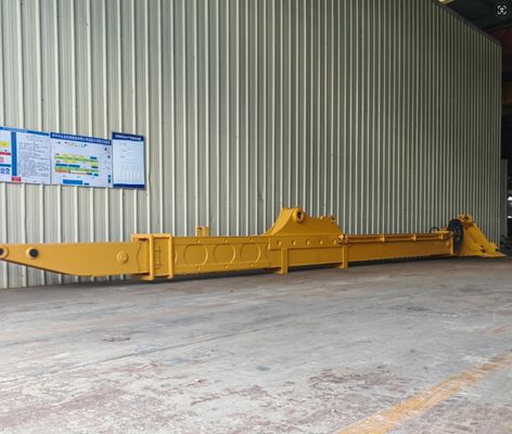 Armure télescopique à longue portée à deux sections Boom télescopique hydraulique pour une pelle de 6 à 36 tonnes