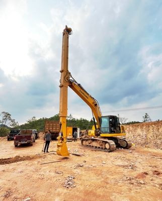 Arme télescopique renforcée à plusieurs couches pour excavatrice pour chat Hitachi Komatsu