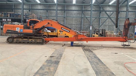 Efficacité de précision Longue portée bras télescopique à deux étages pour les zones difficiles d'accès