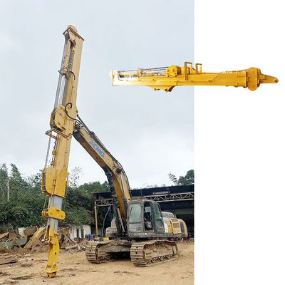 Excavateur à bras télescopique excavateur télé-plongeur avec seau à coquille pour chat hitachi
