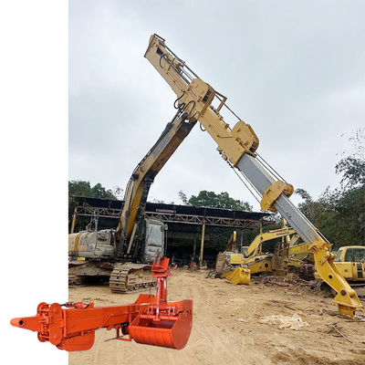 1.5cbm Capacité de seau Téléscopic Dipper pour le chat Hitachi Komatsu Excavator maison Fondation creuser