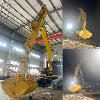 Boum de plongée coulissante pour excavatrice trois sections de creuser la profondeur atteint 20m 25m