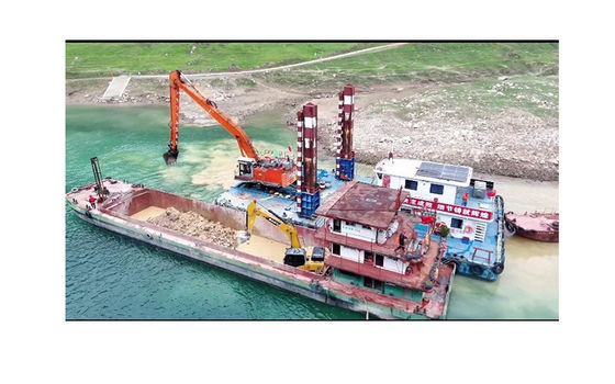 Armure réglable à longue portée pour les experts en bras de rampe d'excavatrice