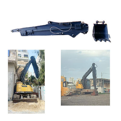 Shaogang Q355B bras télescopique de l'excavateur avec seau standard meilleure performance télescopique de soudage