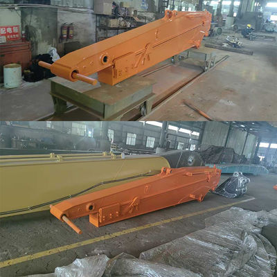 8M Excavateur bras télescopique utilisation Shaogang Q355B Téléscope creuser du sable