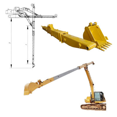 Top 1 10M Excavateur Bras télescopique coulissant Profondeur de creusement profonde