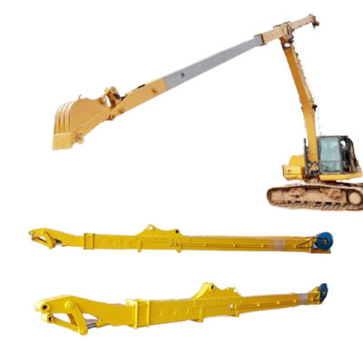 Utilisation efficace du bras télescopique de l'excavateur