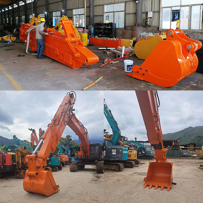 8M 10M 12M Excavateur à bras télescopique utilise Q355B Grand fabricant
