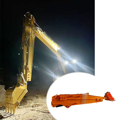 Pelle télescopique de 8000 mm avec godet, longue portée, utilisation Q355B