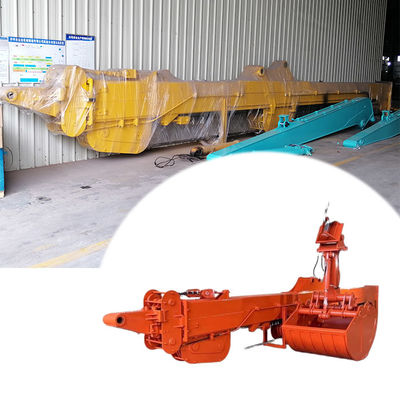 Excavateur à attrape-pièce bras télescopique creusant plus profondément longue portée 30M