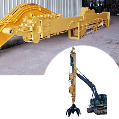 30m 32m Téléscopic Dipper Arm avec Clamshell Bucket Grippe