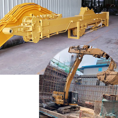 Excavateur Téléscopique bras à tige avec emprise de seau de coquille pour creuser le limon