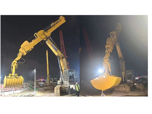 Excavateur télescopique BS900E câble avec soudage des pièces jointes personnalisées