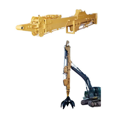 Armée télescopique avec seau de coquille pour fondation de creusement