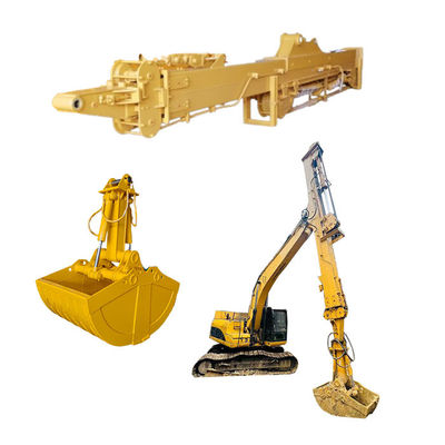 Excavateur Téléscopique bras à tige avec emprise de seau de coquille pour creuser le limon