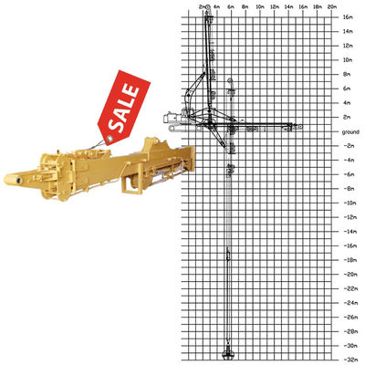 Excavateur bras télescopique avec pinceau utilise BS900E plus léger plus fort