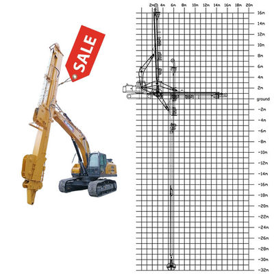 25m 30m 32m Téléscopie Tétrapeur Excavateur Téléscopie bras pour le chat 390