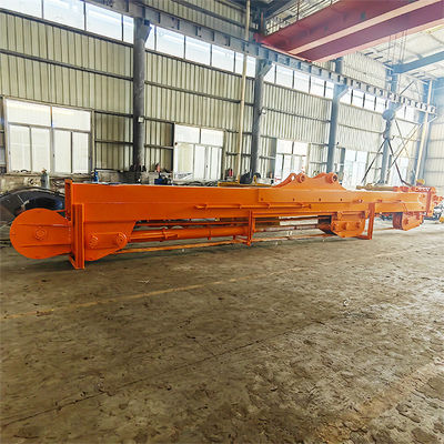 Excavateur Télédippeur avec bouteille de coquille avec dents pour la construction