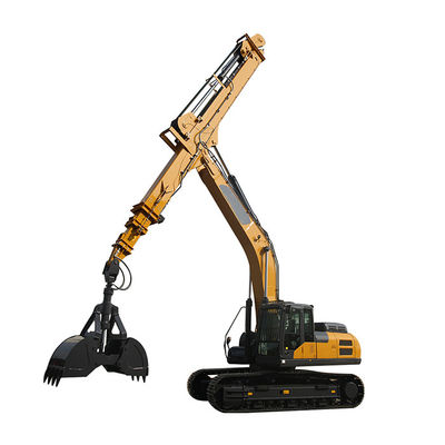 Excavateur télescopique avec seau à coquille pour Cat Volvo Hitachi