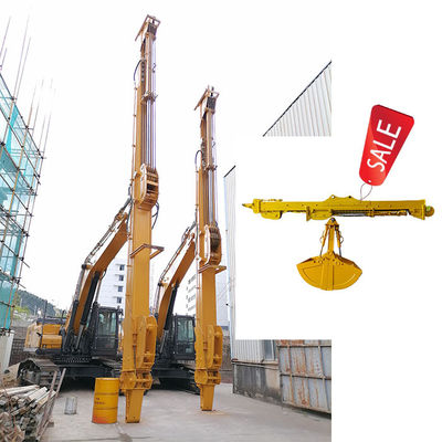 Excavateur à bras télescopique avec seau à coquille pour la construction BS900E