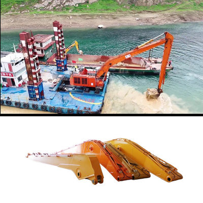 Hitachi Long Reach Boom Excavator for Dredging Cleaning Water