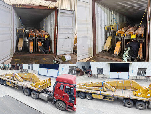 18M 20M Excavateur à longue portée bras à tige avec seau pour le dragage