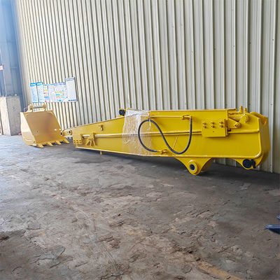 ZH OEM personnalisé Q355B 8M 10M 11M 12M Excavateur Longue portée bras Longue portée Excavateur Boom Excavateur bras coulissant pour le dragage et le nettoyage des rivières