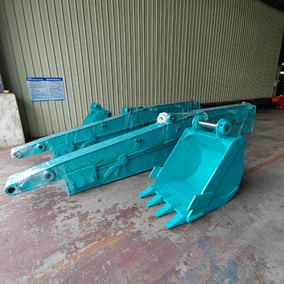 Excavateur 12M Téléscopique Long Arm Boom étendu Pour Chat Hitachi Komatsu
