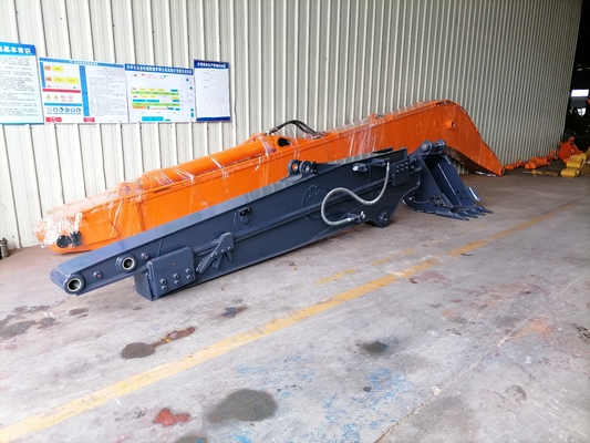 Excavateur 12M Téléscopique Long Arm Boom étendu Pour Chat Hitachi Komatsu