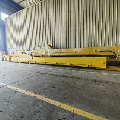 Un bras télescopique à deux sections pour creuser en profondeur