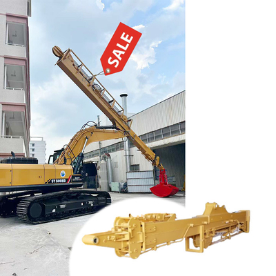 Bras télescopique de 30m à 32m à vendre avec benne preneuse de 1,5 m³