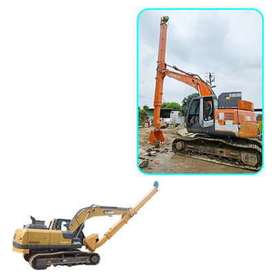 Excavateurs Boom Dipper Arm Excavator Long Reach Stick Boom And Arm Boom télescopique pour les excavateurs