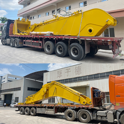 Bras long de pelle excavatrice de 20M 22M, bras long de pelle excavatrice à longue portée avec godet pour creuser