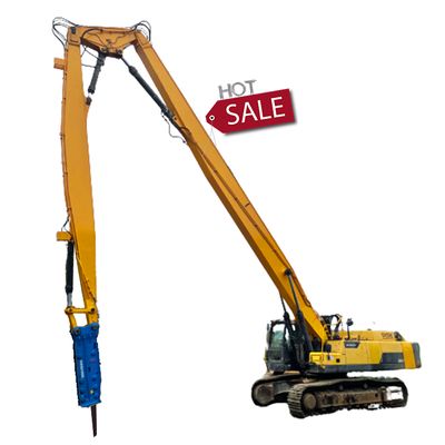 16-20 mètres Trois sections de démolition Longues poutres pour les excavatrices ZX250 ZX260 ZX330 pour les machines de construction