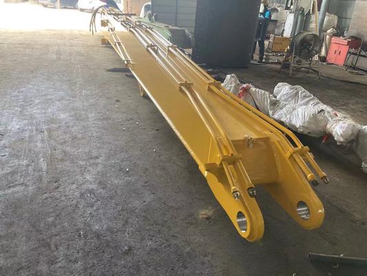 Flèche de démolition en 2 sections de 18 mètres pour excavatrice durable de 20 à 45 tonnes, pour travaux de démolition de bâtiments, accessoire d'excavatrice Q355B