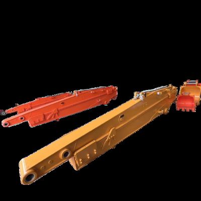 ZH OEM personnalisé Q355B 8M 10M 11M 12M Excavateur Longue portée bras Longue portée Excavateur Boom Excavateur bras coulissant pour le dragage et le nettoyage des rivières