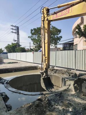 ZH OEM personnalisé Q355B 8M 10M 11M 12M Excavateur Longue portée bras Longue portée Excavateur Boom Excavateur bras coulissant pour le dragage et le nettoyage des rivières