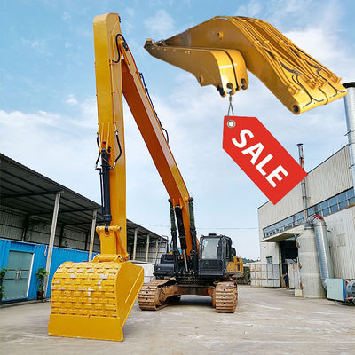 Excavateur à bras de rampe à longue portée sur mesure