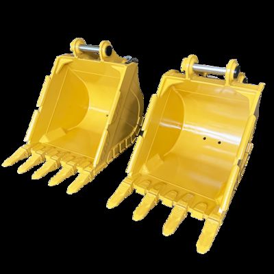ODM OEM Heavy Duty 1 Cbm Bucket de roche pour les machines de construction Excavateur de creusement Compatible avec CAT320 PC200 ZX200