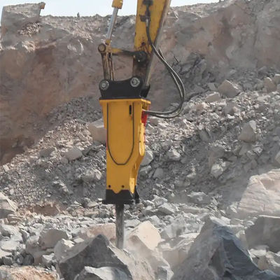 High Quality Construction Machinery Attachments Breaker Hammer Hydraulic Triangular Hammer Rock Breaker for 20 Ton Excavator
