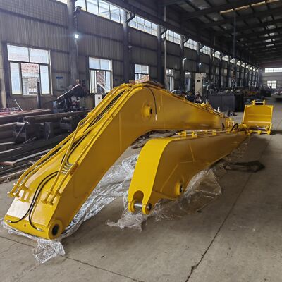 Flèche et balancier de grande portée de haute qualité de 21 à 22 m, flèche étendue pour pelle Komatsu