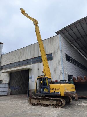 Flèche de démolition pour pelle, bras et flèche à haute portée, accessoire de 23 à 24m de Long pour SK350, offre spéciale