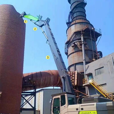 Boom de démolition à haute portée lourde